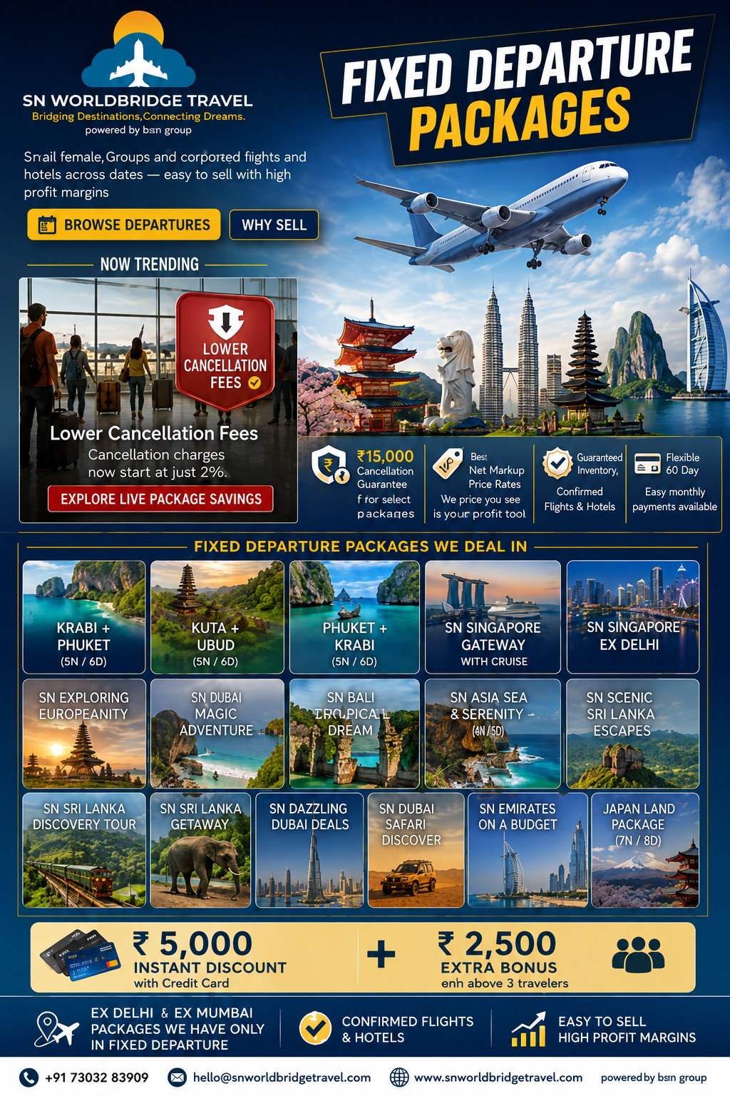 Fixed Departure Travel